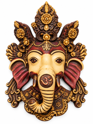 Ganesha-wandmasker – symbool van wijsheid en voorspoed