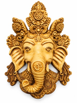 Ganesha Wandmasker – Symbool van Wijsheid en Voorspoed