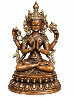 Avalokitesvara – Bronzen Beeld van Compassie en Innerlijke Vrede