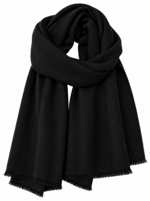 Cashmere sjaal zwarte - tijdloze elegantie