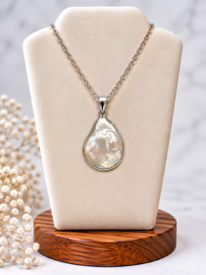 Zilveren Hanger met Parel – Ocean Pearl Elegance